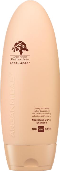 Arganmidas - Nourishing Curls Shampoo - 450ml (Liquid shampoo, 450 ml)