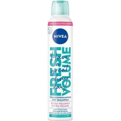 NIVEA, Shampoo, Shampoo a secco Fresh Volume 200ml (200 ml, Shampoo secco, 287 g)