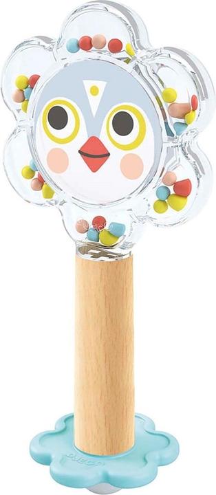 Actual product image Djeco Mirror rattle BabyFlower