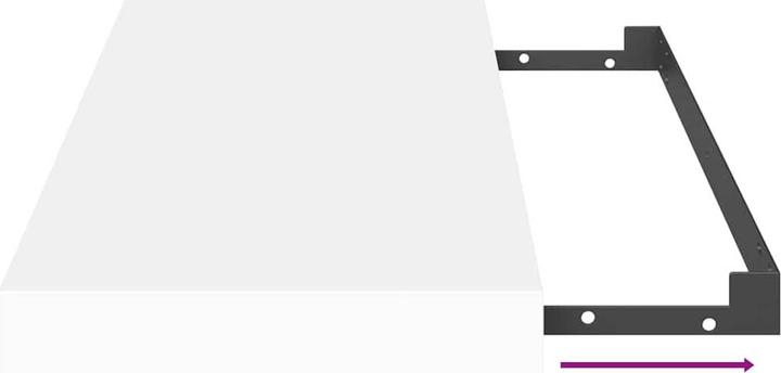 Actual product image vidaXL Lacey (50 x 23 x 4 cm)