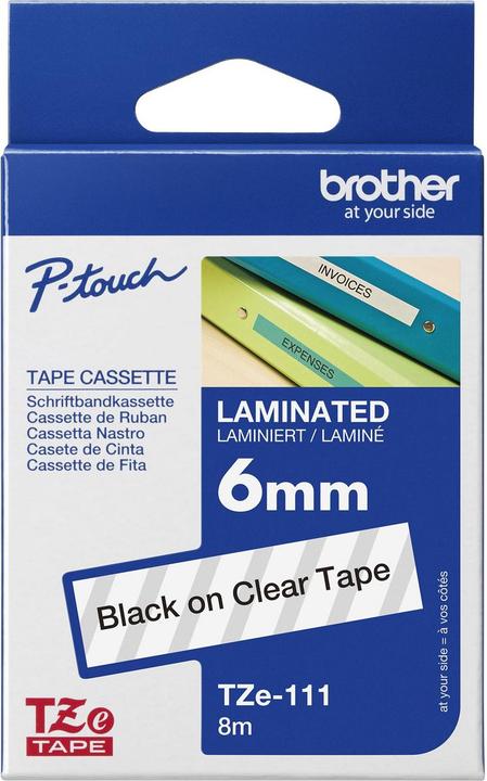 Brother Tze-N201 (0.35 cm, Schwarz)