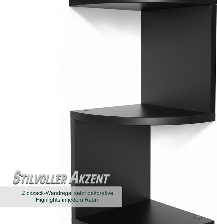 Image du produit Relaxdays étagère angle (20 x 20 x 125 cm)