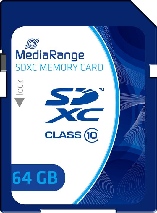 Actual product image MediaRange MR965 (64 GB, SDXC, U1)