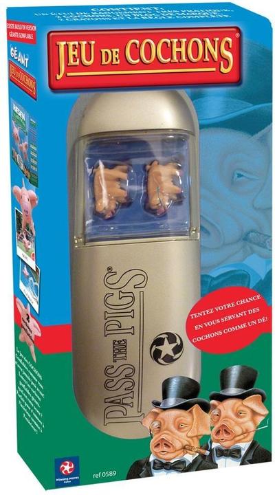 Actual product image Winning Moves Game of the Pigs (Multilingual)