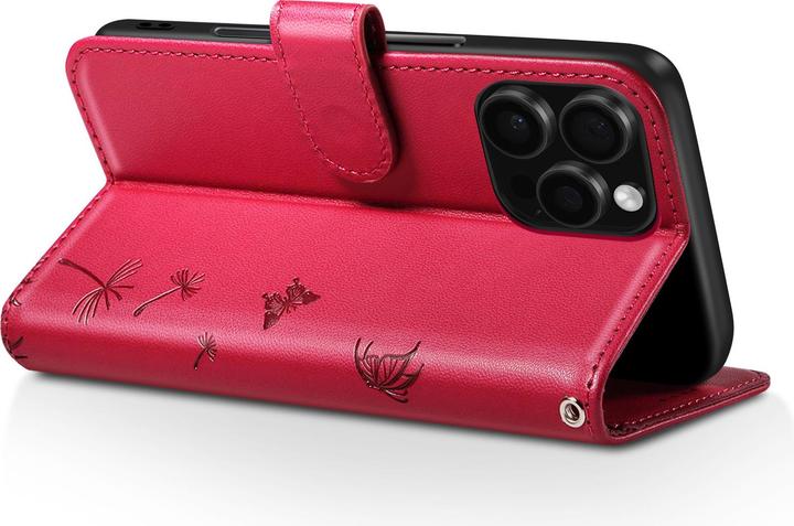 Actual product image Zanaé Wallet Etui iPhone 16 Pro Blumen Design (Apple iPhone 16 Pro)