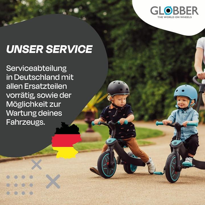 Actual product image Globber Explorer 4 in 1 Foldable Black Grey