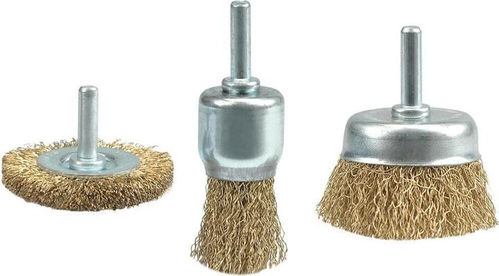 Image du produit Toya VOREL -Brosse à câbles avec un troupeau 3 PCs. 06989 (3 pcs)