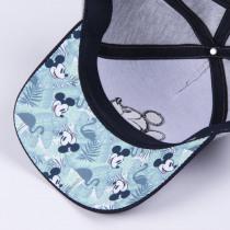 Actual product image Mickey cap baseball embroidery, 53 cm, gray (53)