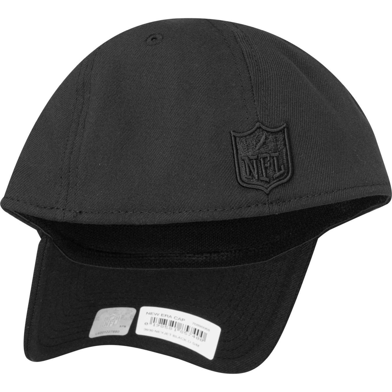 Thumbnail - New Era, Herren, Cap, 39Thirty Stretch Cap - NFL New York Jets - S/M, Schwarz, (M)