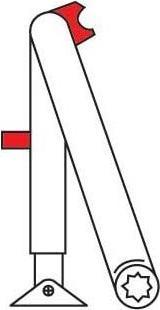 Actual product image Dormakaba Locking linkage (Entrance door, French window, Room door, Wooden door, Indoor)