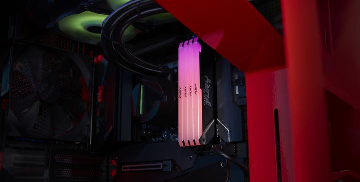 Produktbild Kingston Fury Beast RGB (2 x 32GB, 3200 MHz, DDR4-RAM, DIMM)