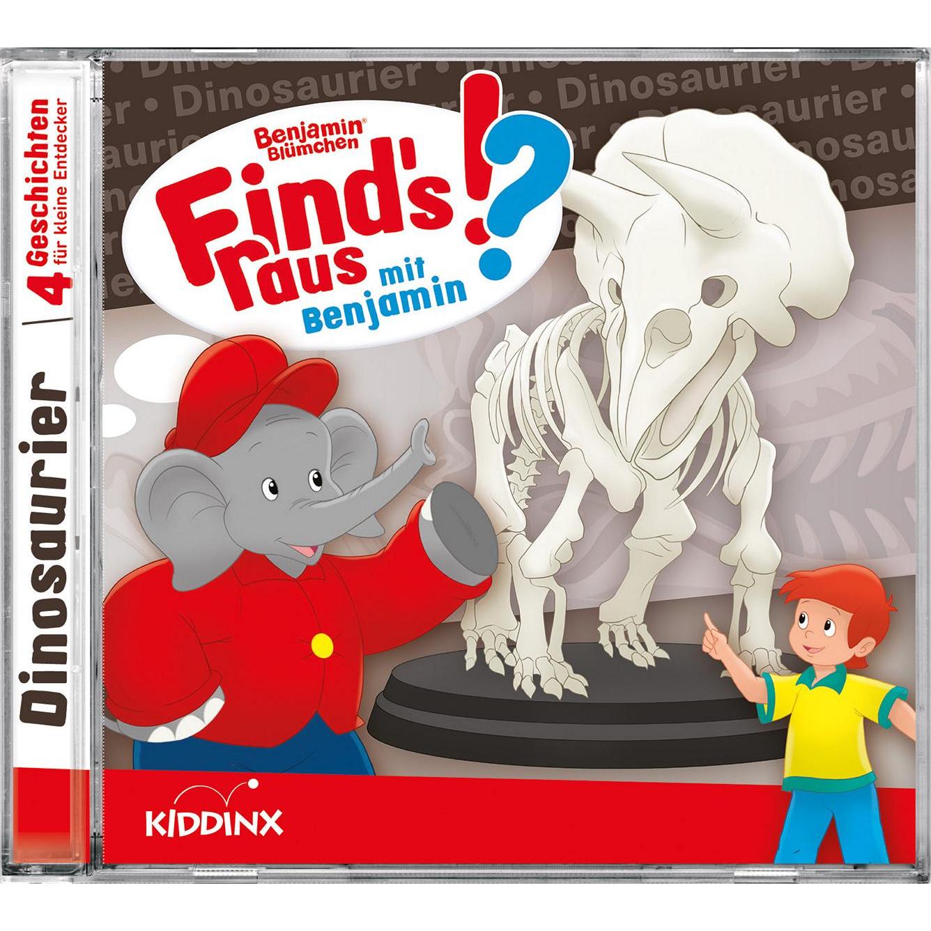 Benjamin Blümchen Finds raus Dinosaurier, Hörbücher von Benjamin Blümchen