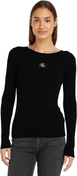 Produktbild Calvin Klein Gewebtes Label enge Strickpullover (XL)