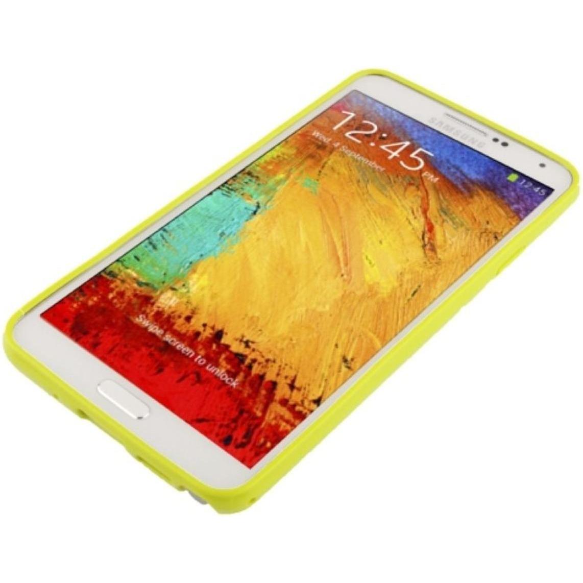 Thumbnail - König Design Schutzhülle TPU Case für Handy Samsung Galaxy Note 3 N9000 Grün (Samsung Galaxy Note 3), Smartphone Hülle, ...