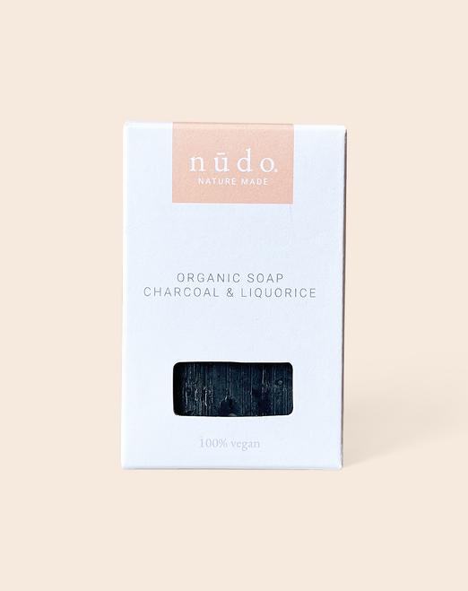Image du produit Nudo Savon organique Charcoal & Liquorice