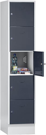 Basalt grey RAL 7012, Light grey RAL 7035