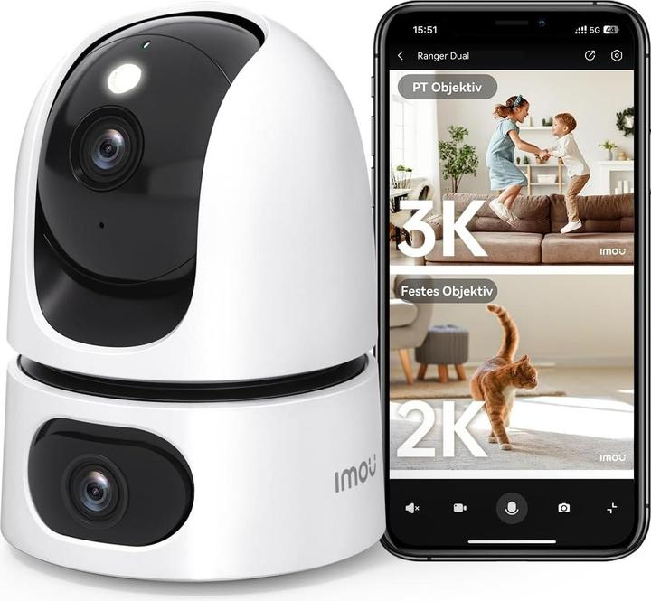Actual product image Imou UHD PTZ Überwachungskamera mit Nachtsicht