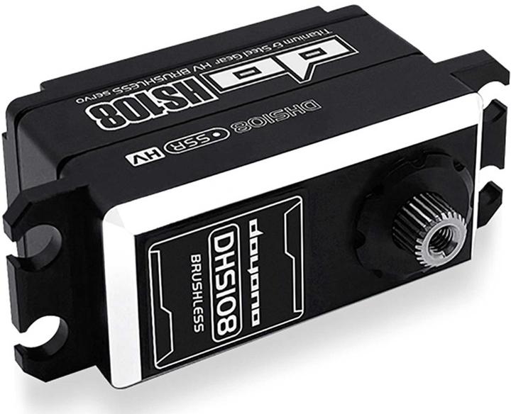 Immagine prodotto Doyono servo brushless hv a basso profilo con alloggiamento in alluminio cnc 20.0kg/0.055sec @8.4v