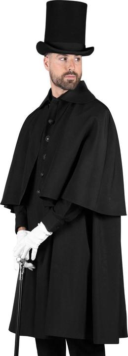 Produktbild Thetru Herren Kutschermantel, schwarz (M)