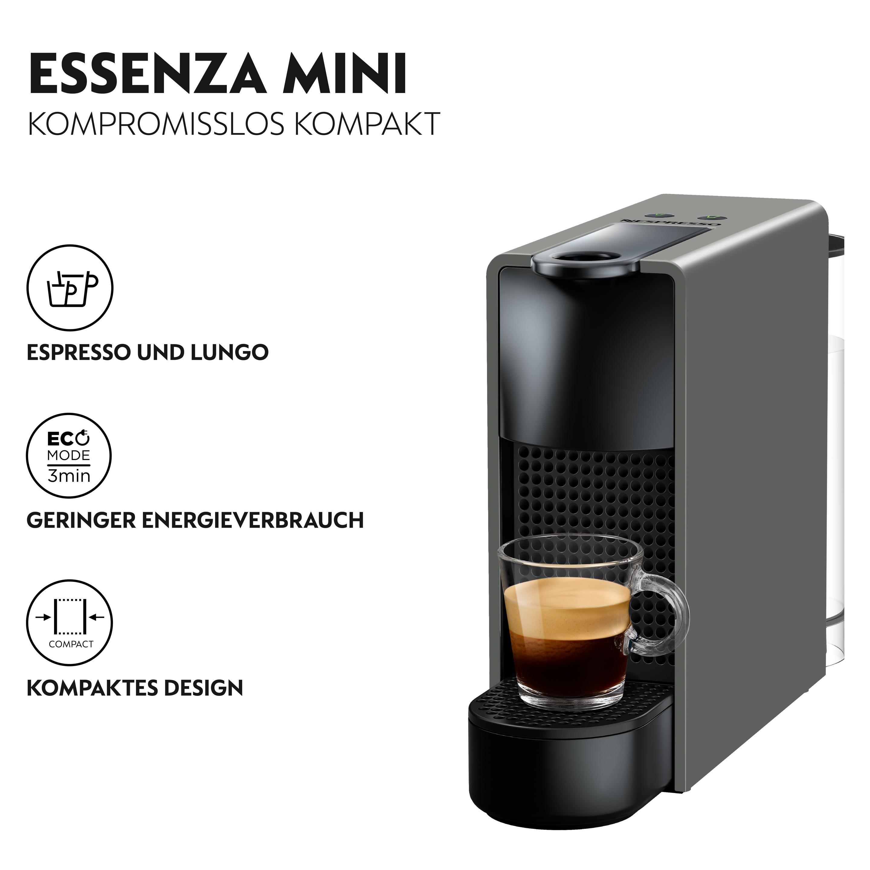 Thumbnail - Krups Nespresso Essenza Mini, Kapselmaschine, Grau