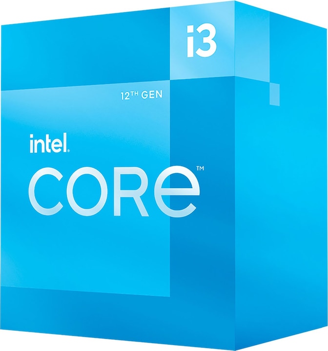 Actual product image Intel Core i3-12100 (LGA 1700, 3.30 GHz, 4 -Core)