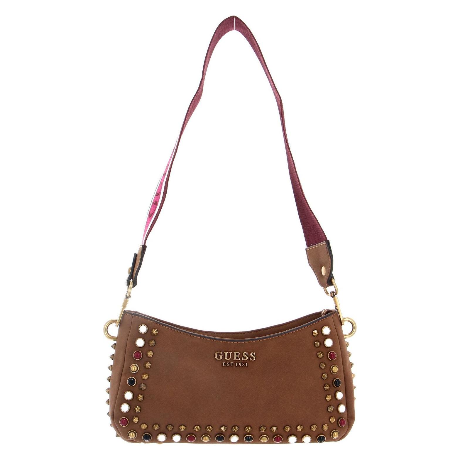 Guess, Damen, Handtasche, Radar Top Zip Shoulder Bag