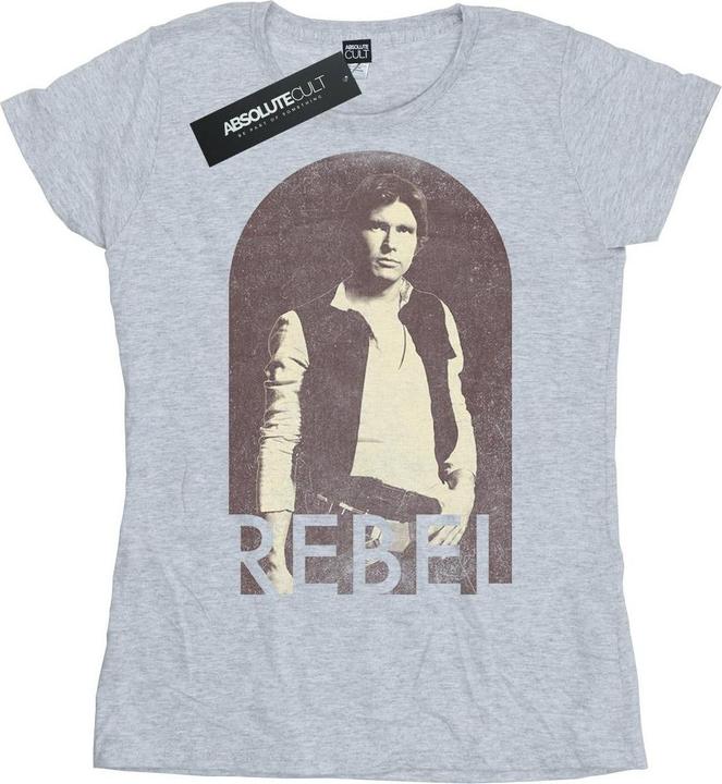 Image du produit Star Wars - T-shirt HAN SOLO REBEL - Femme (L)