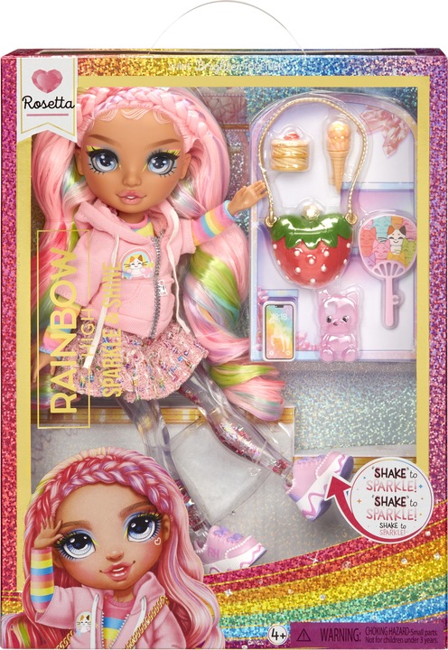 Actual product image Rainbow High Sparkle & Shine Fashiondukke - flere varianter