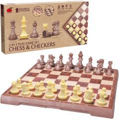 Produktbild Trifox Magnetisches Schach und Dame