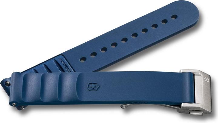 Actual product image Victorinox Rubber Strap D2-DC Small (FKM), Blue (Rubber)