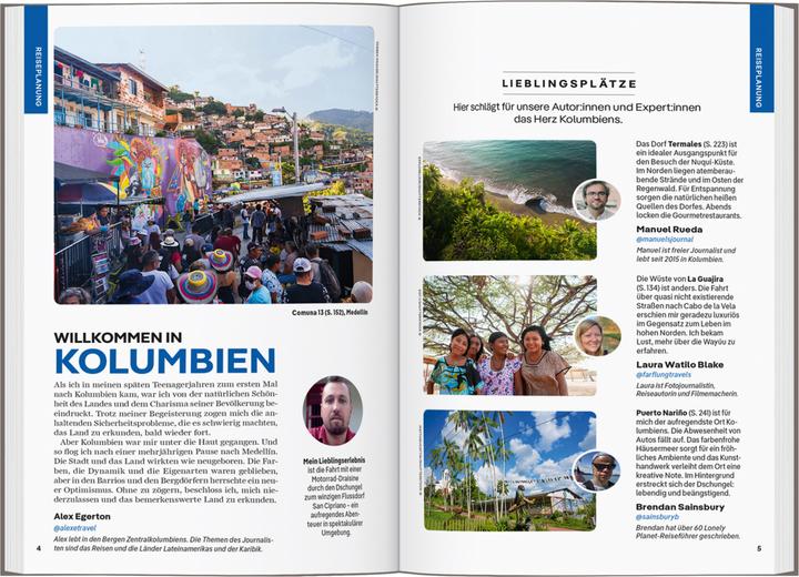 Produktbild Reiseführer Kolumbien (Deutsch, Manuel Rueda, Alex Egerton, Brendan Sainsbury, Laura Watilo Blake, 2023)