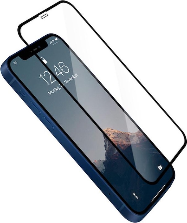 Produktbild Woodcessories Premium Glass 3D (1 Stück, Realme 12 Pro+, Apple iPhone 12)