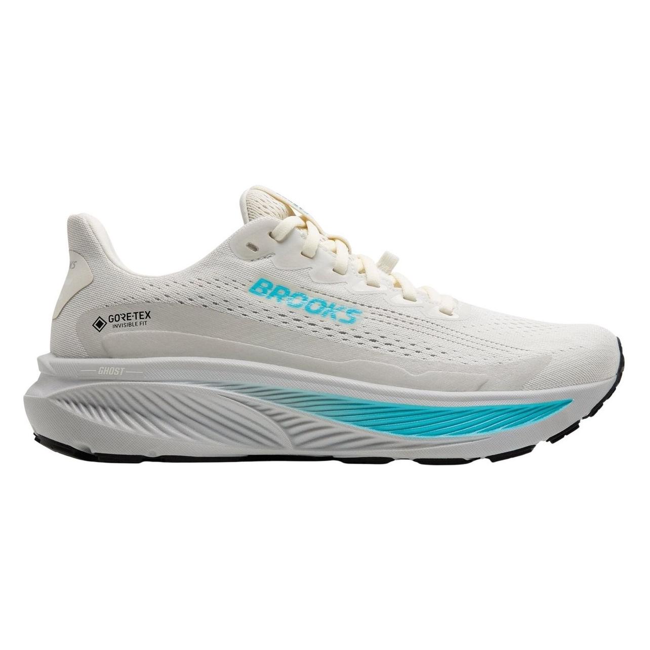 Brooks Running, Damen, Laufschuhe, Ghost 17 Gtx (40), Grau, Blau