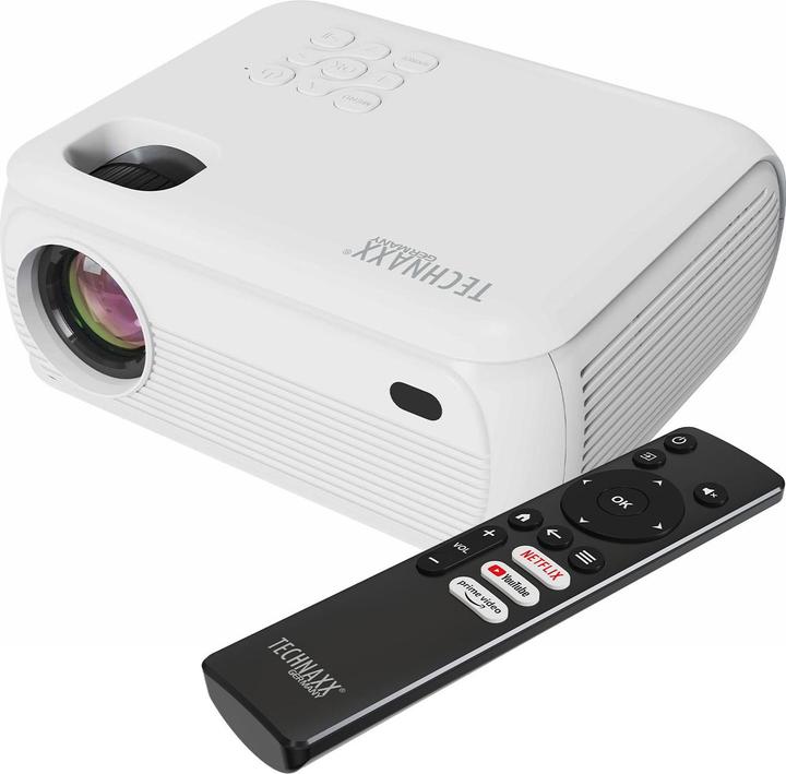 Produktbild Casativo Full-HD Beamer 1080p Heimkino-Projektor mit Lautsprecher & Fernbedienung (Full HD, 200 lm)