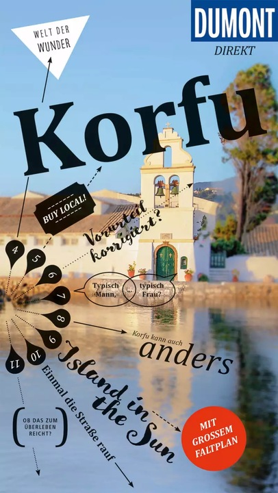 Image du produit direct Guide de voyage Corfou (Allemand, Klaus Bötig)