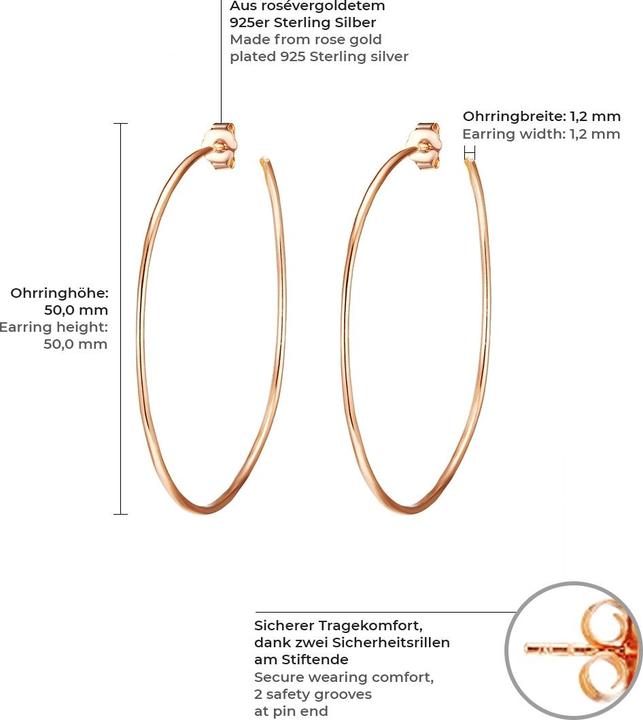 Immagine prodotto Glanzstücke München Donna Argento Rosa Oro - 9832 (Argento)