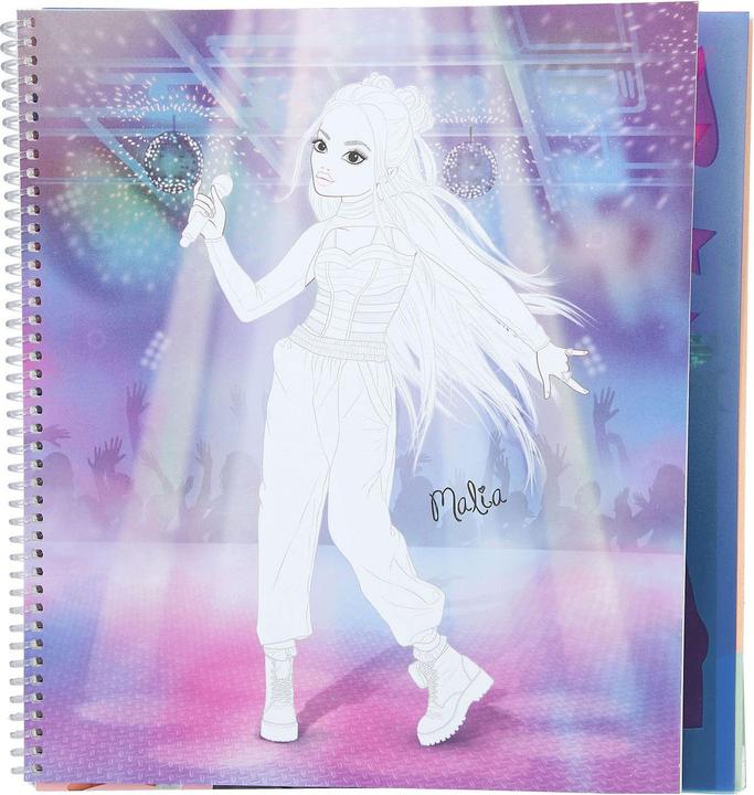 Actual product image Depesche Colouring book TOPModel POPSTAR