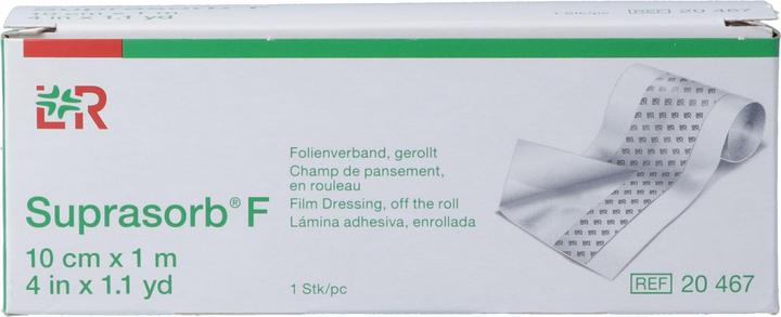 Actual product image Suprasorb Folien Verband 10cmx1m unsteril (1 x)