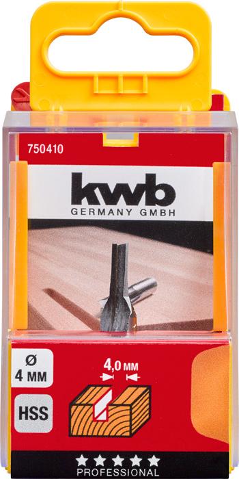 Image du produit kwb Fraise à rainurer Hss 4Mm
