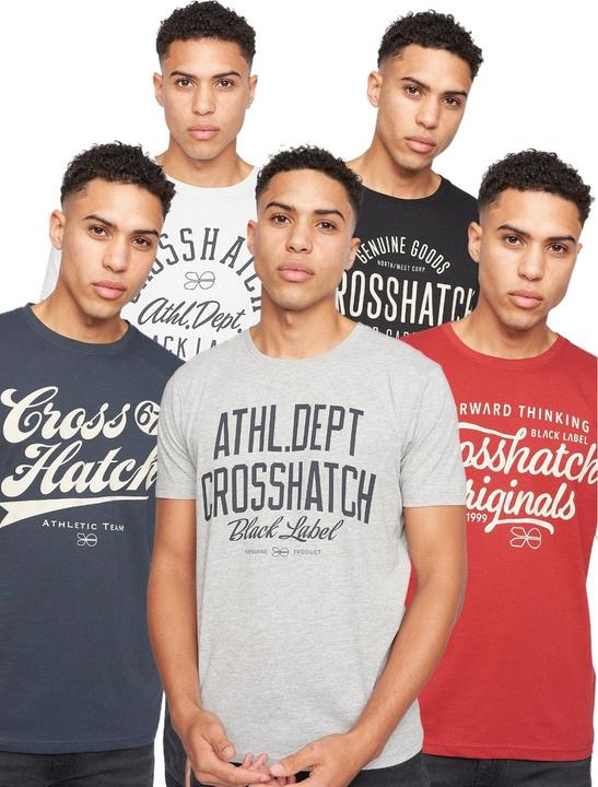 Produktbild Crosshatch Luckmoore TShirt (5erPack) (S)