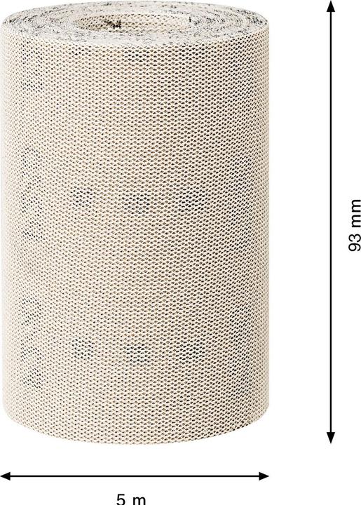 Image du produit Bosch Professional Zubehör EXPERT M480 Rouleau abrasif en filet, 93 mm, 5 m, G 240 (240)