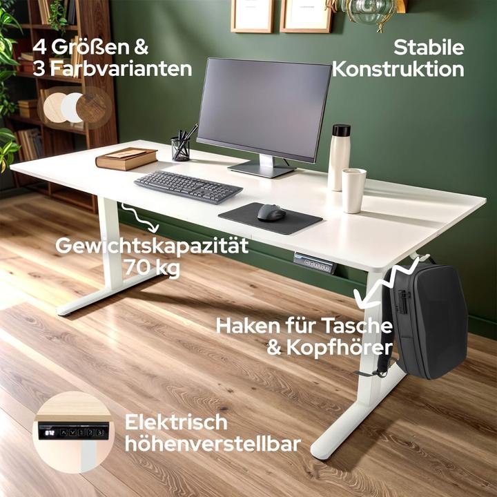 Actual product image Arebos Schreibtisch (160 x 80 x 72 cm)
