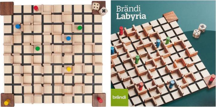 Actual product image Brändi Labyria (English, French, German, 2 - 4 Players)