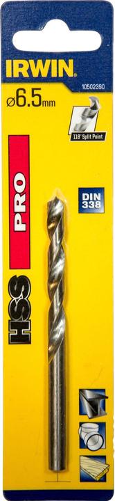 Actual product image Irwin Metal drill (6.5 millimetres)