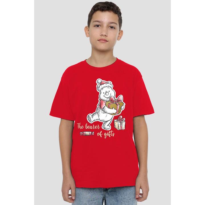 Produktbild Winnie the Pooh The Bearer Of Christmas Gifts TShirt (128)