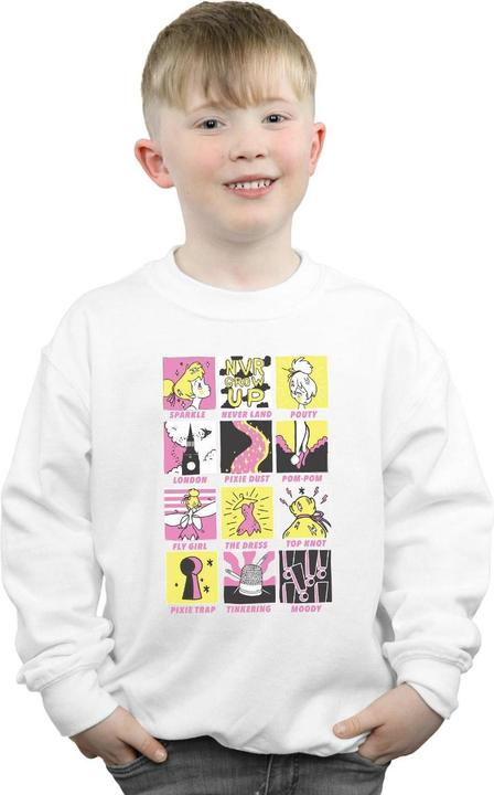 Immagine prodotto Disney Tinkerbell Squares Felpa Ragazzi (140, 146)