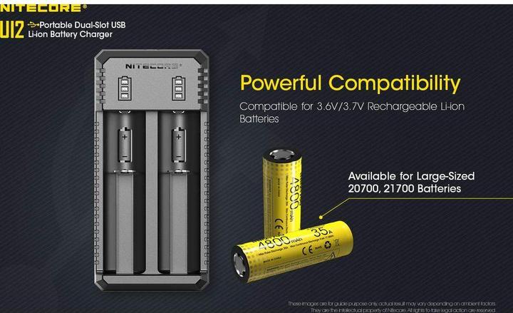 Actual product image Nitecore USB Lader UI2 (1 pcs., Chargers without battery)