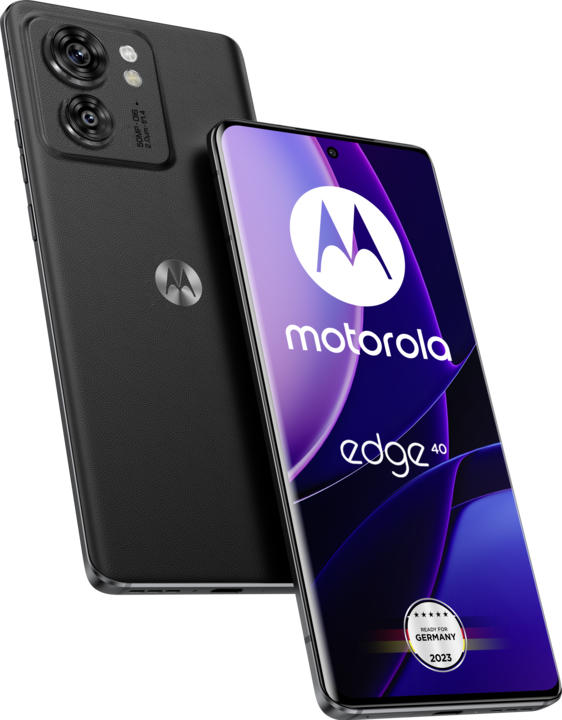 Produktbild Motorola Edge 40 (256 GB, Eclipse Black, 6.55", Dual SIM, 50 Mpx, 5G)