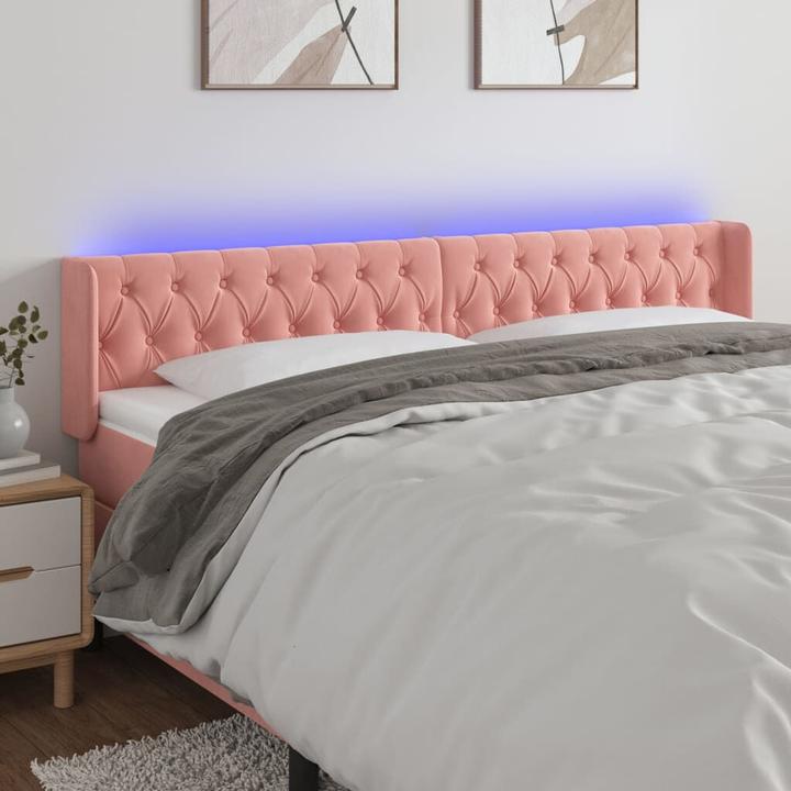 Actual product image vidaXL LED Kopfteil (203 x 16 x 88 cm)