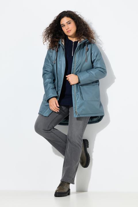 Actual product image Ulla Popken HYPRAR Fleece Lined Jacket (60)